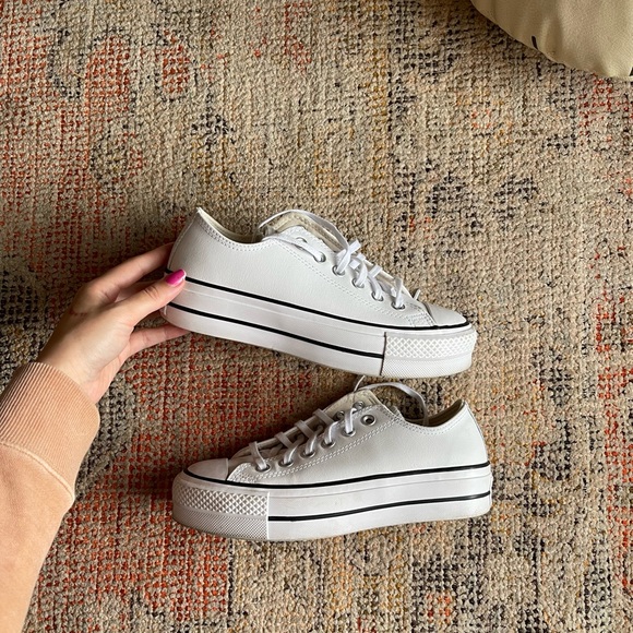 CONVERSE | low top platform leather - Picture 9 of 9